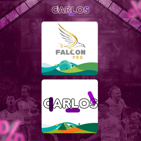 اشتراك فالكون سنه + اشتراك كارلوس تي في 15 شهر